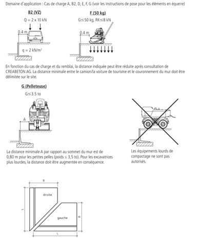 WIPASO Winkelplatten mit Besenstrich