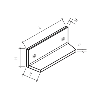 ROZTEC<sup>®</sup> MINI Winkelplatten gestrahlt