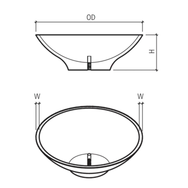 LOTUS Pflanzenschale