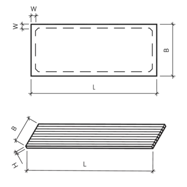 PARCO<sup>®</sup> Sitzbänke rechteckig